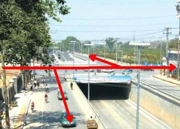 分离式道路是什么意思,分离式道路现实图解-