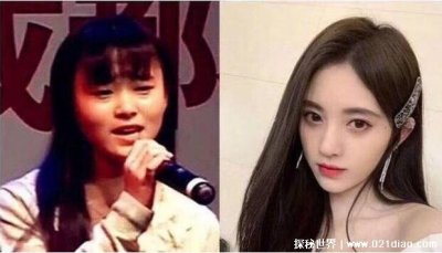 ​鞠婧祎整容前后对比判若两人，鞠婧祎出道前比赛照片曝光