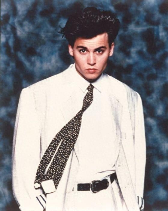 海盗船长约翰尼·德普年轻时的帅气老照片
