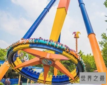 ​世界上最大的大摆锤，相当于二十多层楼的高度