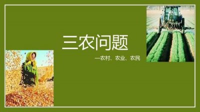 ​有效缓解三农问题（如何解决好三农问题）