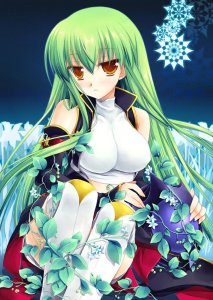 ​不能错过的《叛逆的鲁鲁修》C.C超帅气壁纸！好的女王大人！