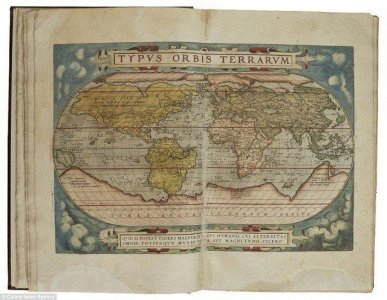 ​世界上首版地图，曾经是探险家的珍宝，现被售卖