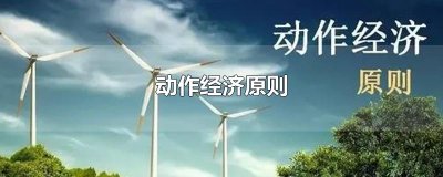 ​动作经济原则