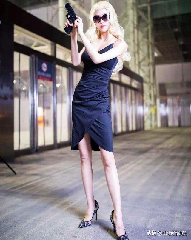 名侦探柯南里面的小哀头像（高中生完美cos小兰）(4)