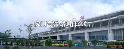 ​虎门高铁属于哪个站 虎门高铁站是哪一个站