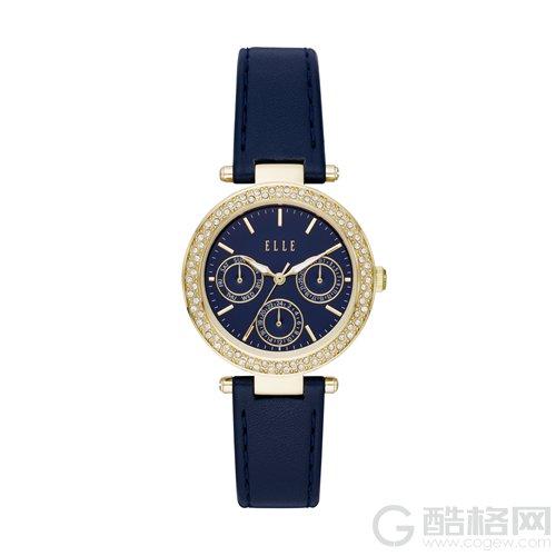 elle女士腕表钢带黑色（法式优雅的五种打开方式）(11)