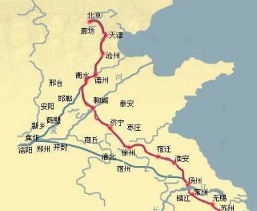 ​世界上最长的运河：京杭大运河(长约1797公里)