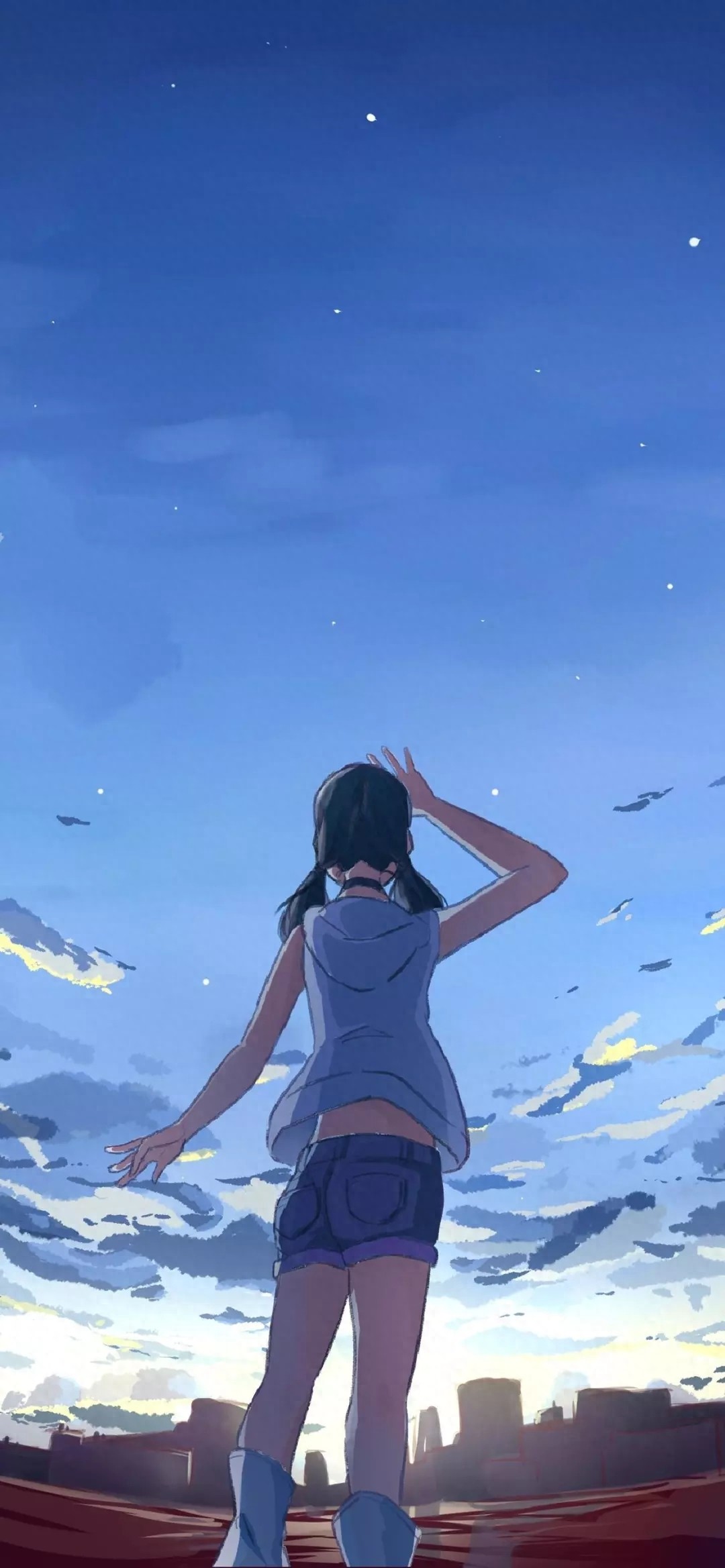 日本动漫电影天气之子,高清全屏手机壁纸,喜欢就拿走哦
